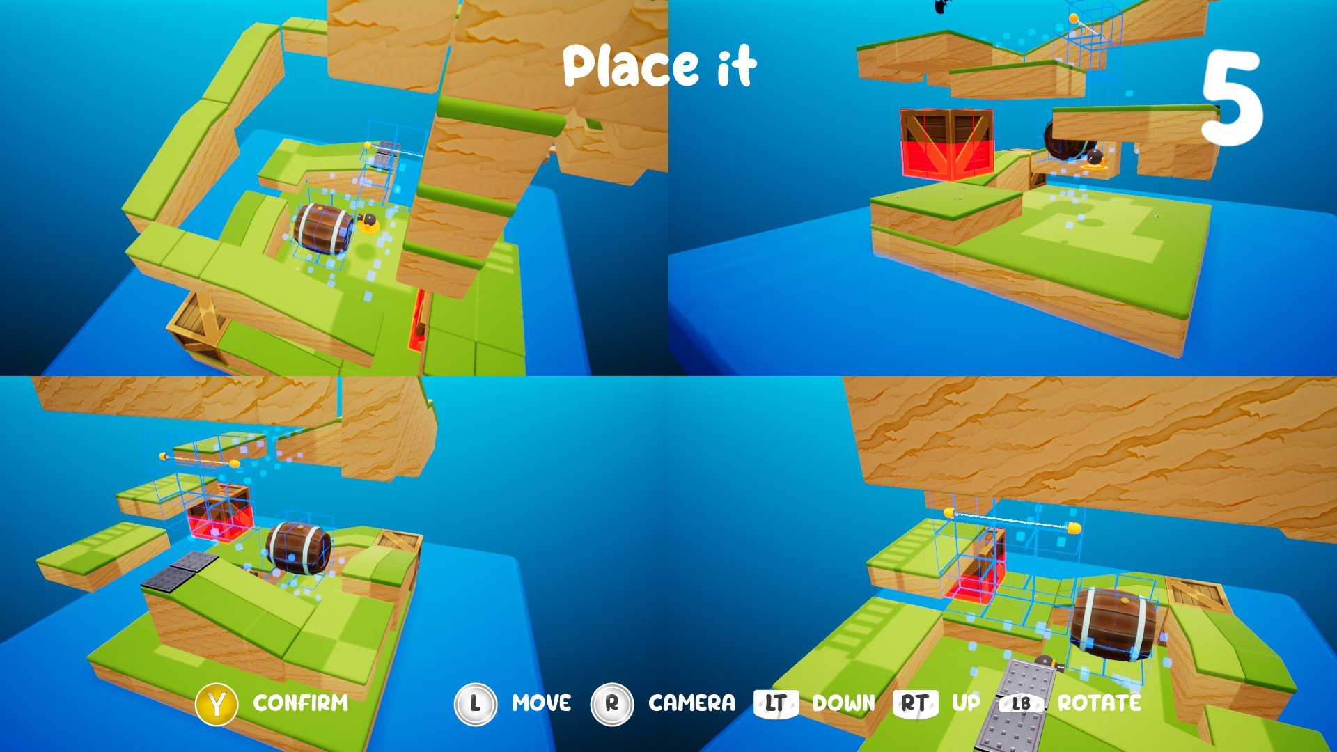 Screenshot place obstacle